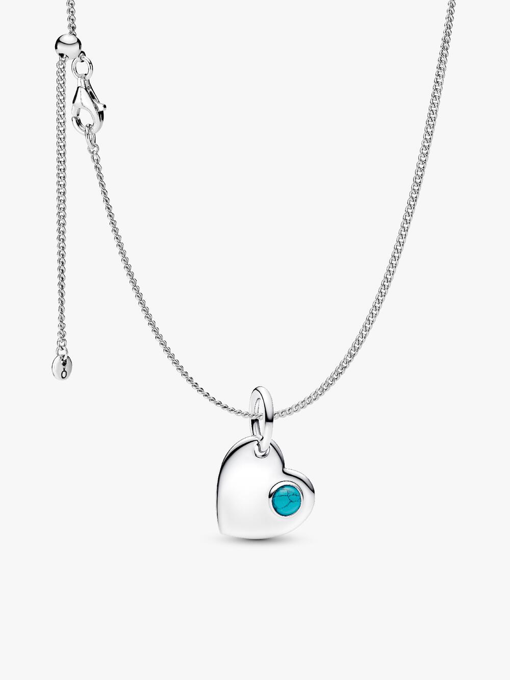 Pandora Moments Heart Clasp Snake Chain Bracelet